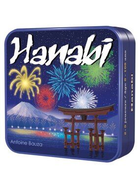 Hanabi Tin Box French Version cooperative card Game New Sealed Age 8+